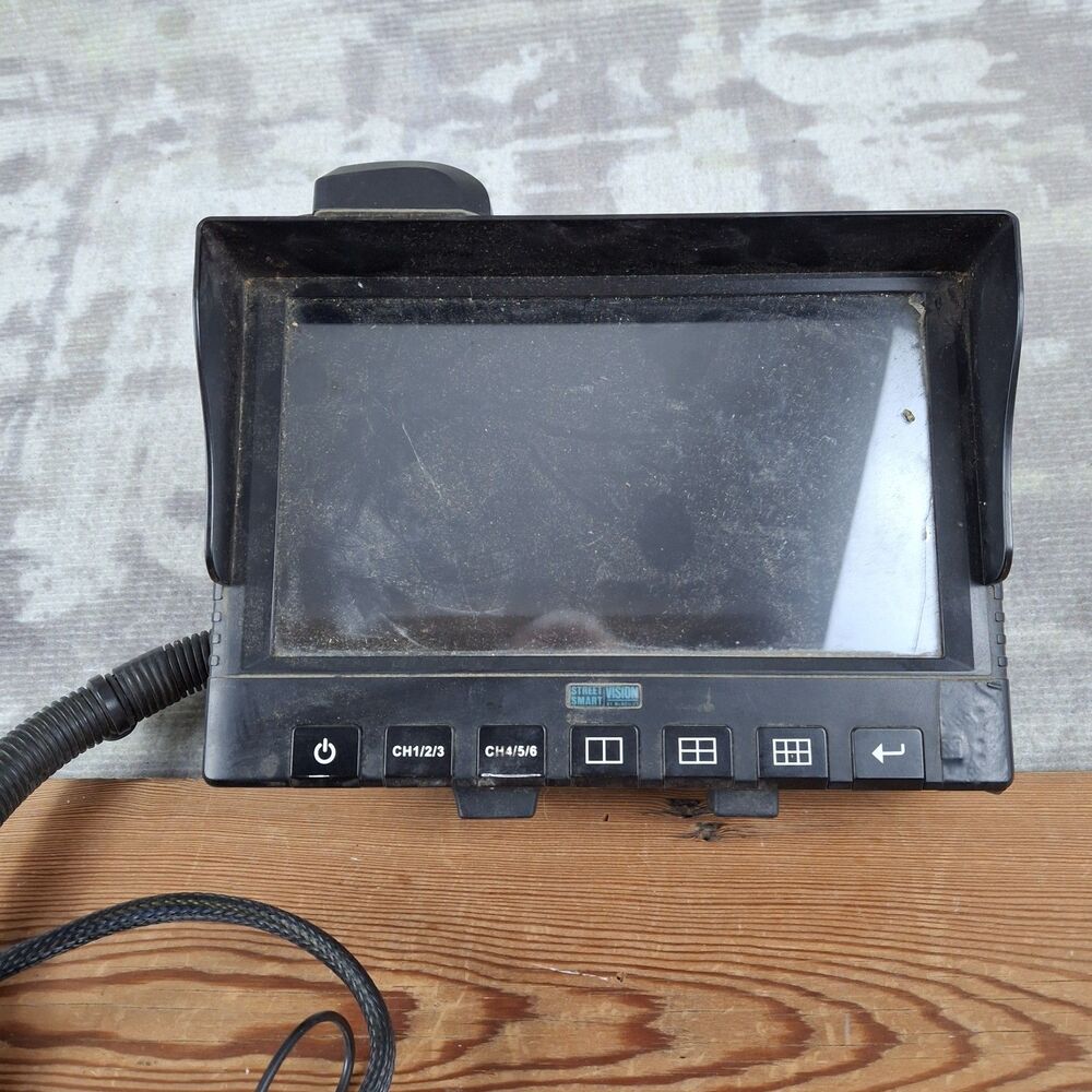 Safe Fleet 080-5491 In-Cab Driver Assist Monitor Display Truck Video W/ RAM...